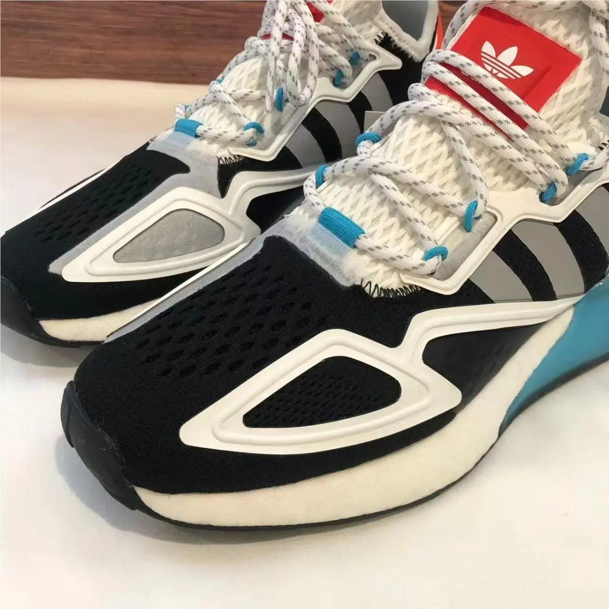 Adidas shoes - adidas ZX 2K Boost - Boost - White 1