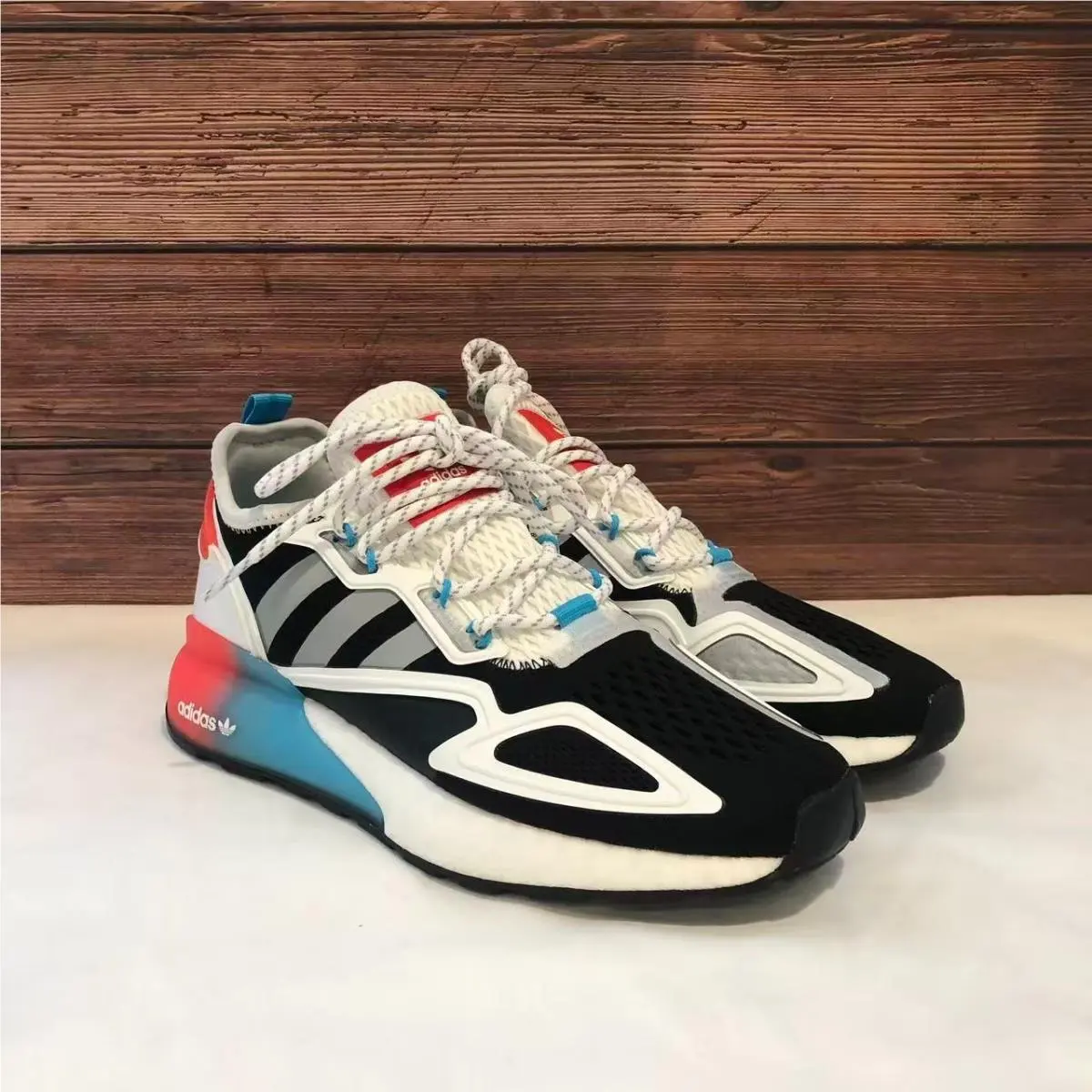 Adidas shoes - adidas ZX 2K Boost - Boost - White 8