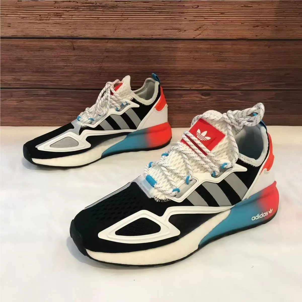 Adidas shoes - adidas ZX 2K Boost - Boost - White 6