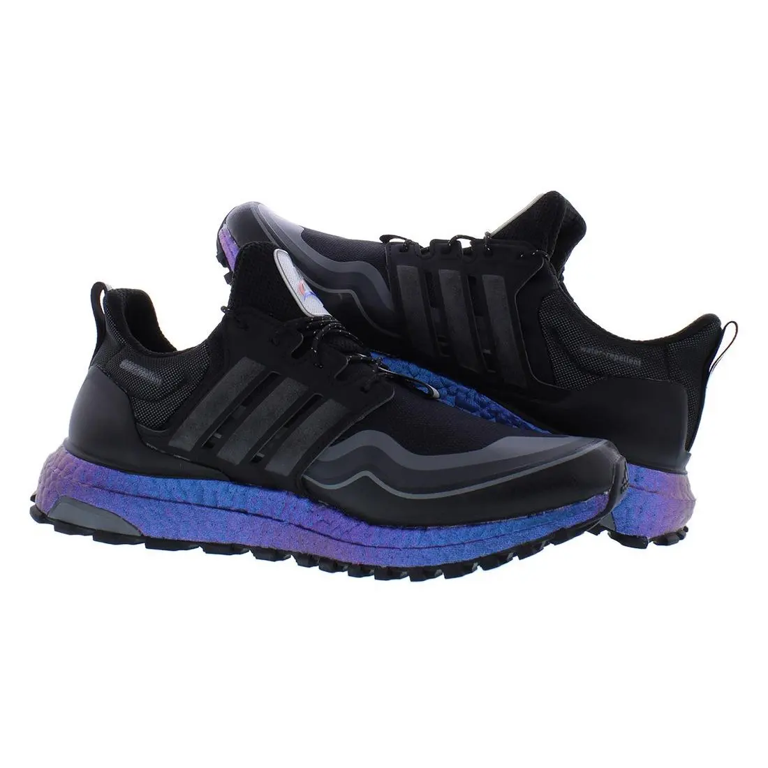 Adidas shoes - Black/Purple, Main: Black 1