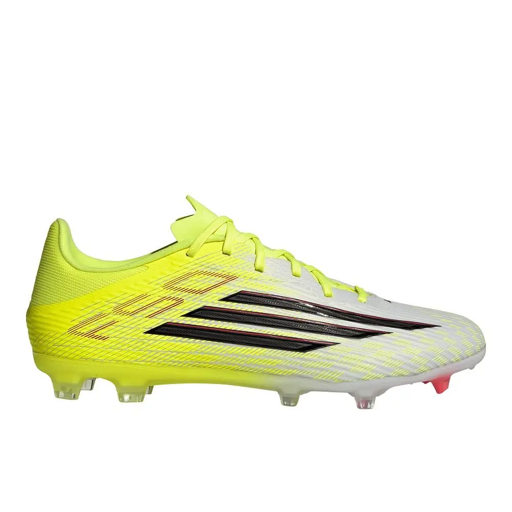 Adidas F50 League Firm Ground Multi Ground Football Mens Yellow Sneakers Athle