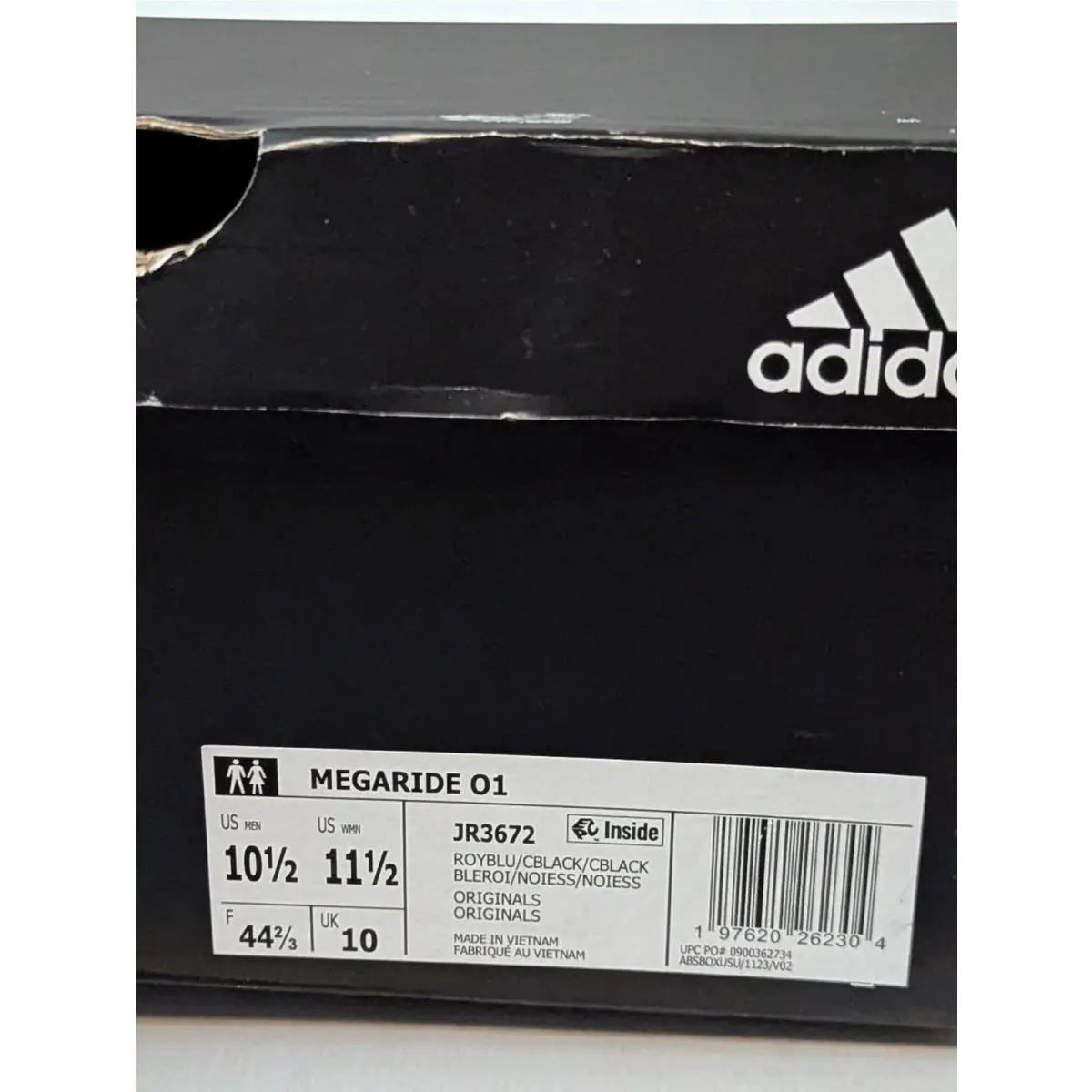 Adidas shoes - adidas Megaride 01 - Megaride - JR3672 - Blue (UPC: 197620262304) 3