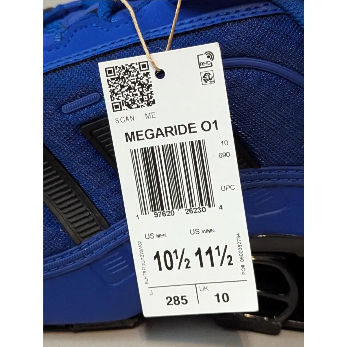 Adidas shoes - adidas Megaride 01 - Megaride - JR3672 - Blue (UPC: 197620262304) 4