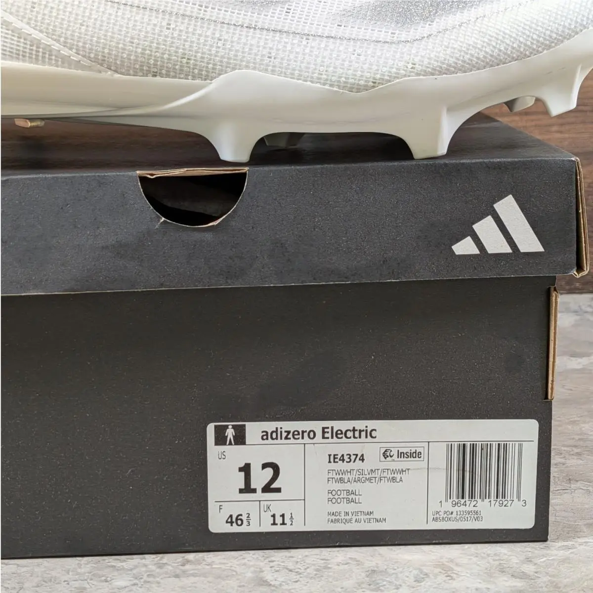 Adidas shoes - adidas Adizero Electric - Adizero Electric - IE4374 - White (UPC: 196472179273) 9