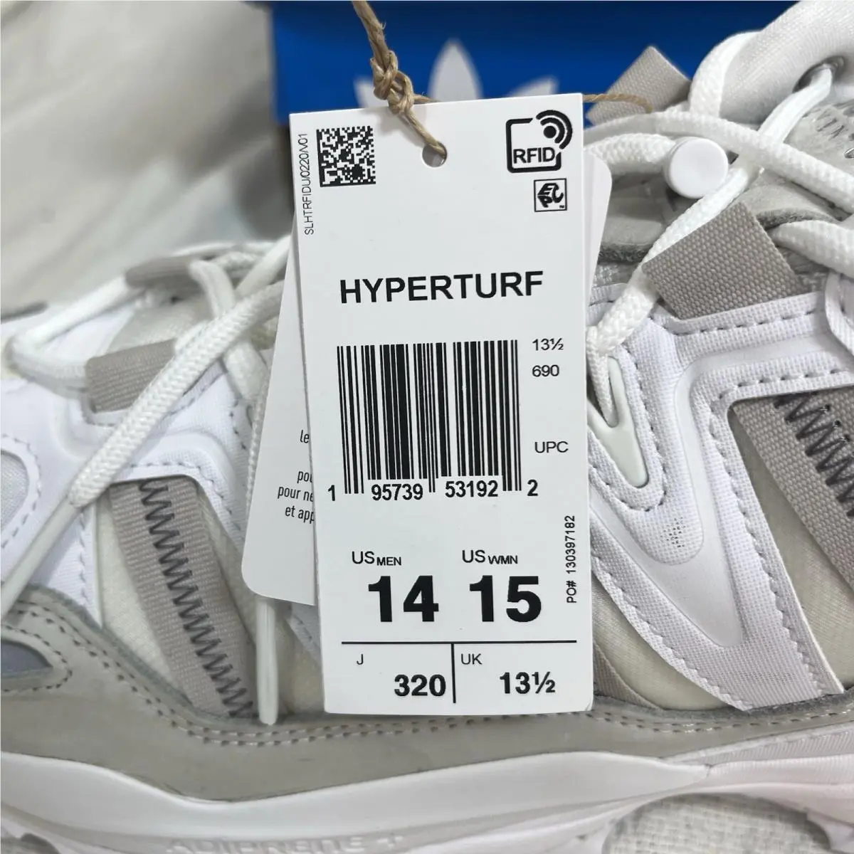 Adidas shoes - Adidas Hyperturf Adventure - Hyperturf Adventure - gy9410 - Cloud White 9