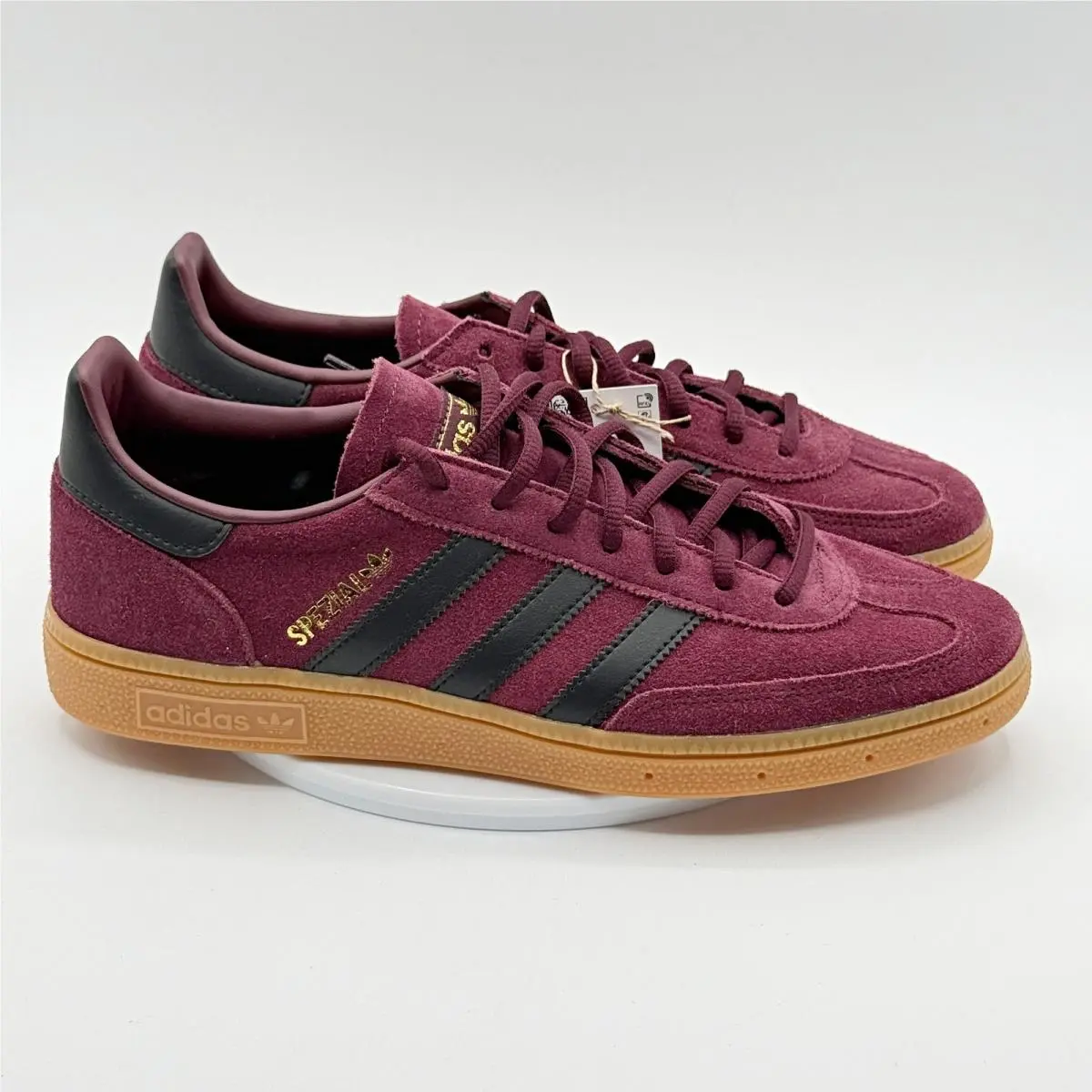 Handball Spezial `maroon Black Gum` / JR3848 / Size 9 Mens by Adidas