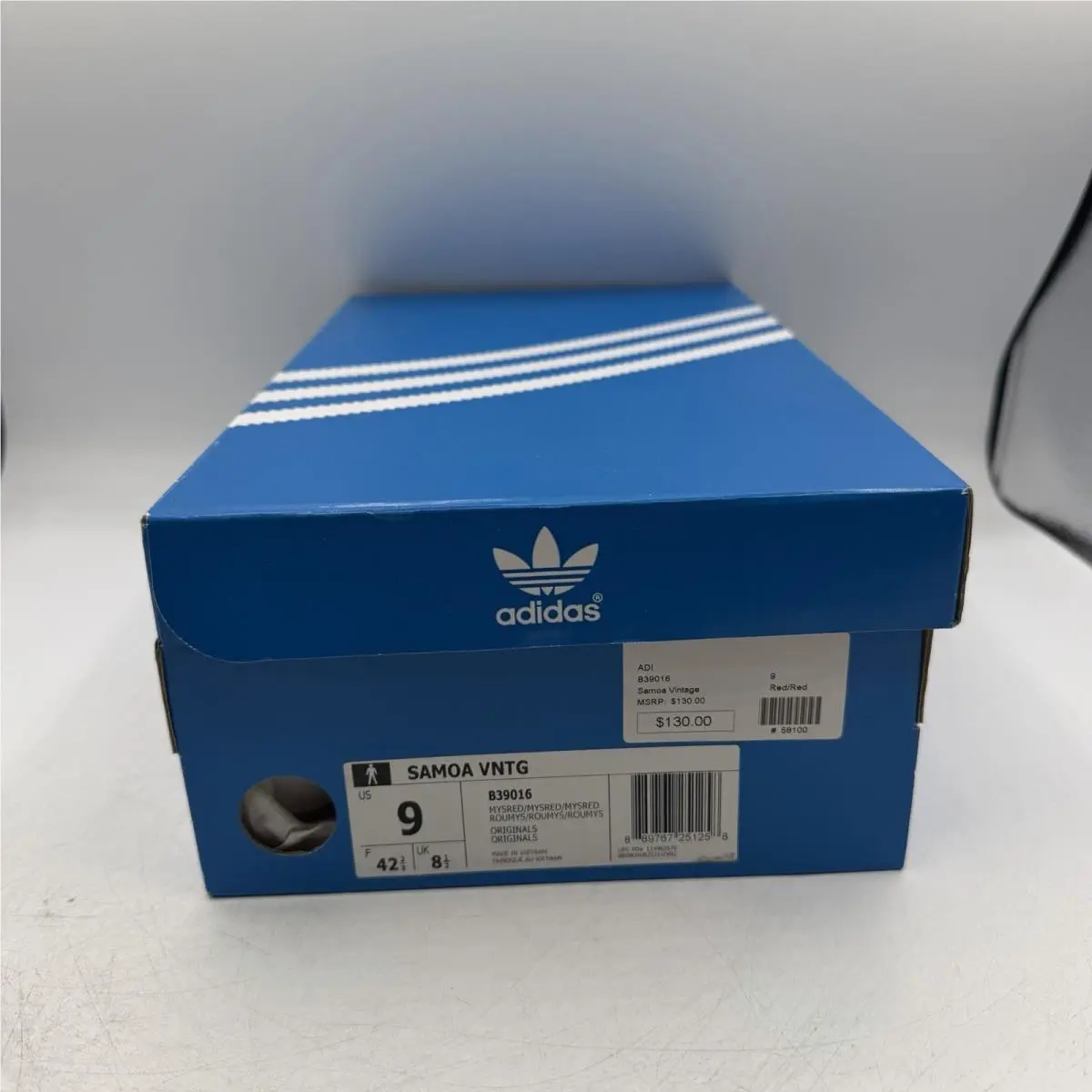 Adidas shoes - adidas Samoa - Samoa - B39016 - Red, Manufacturer: Mystery Red/Mystery Red 9