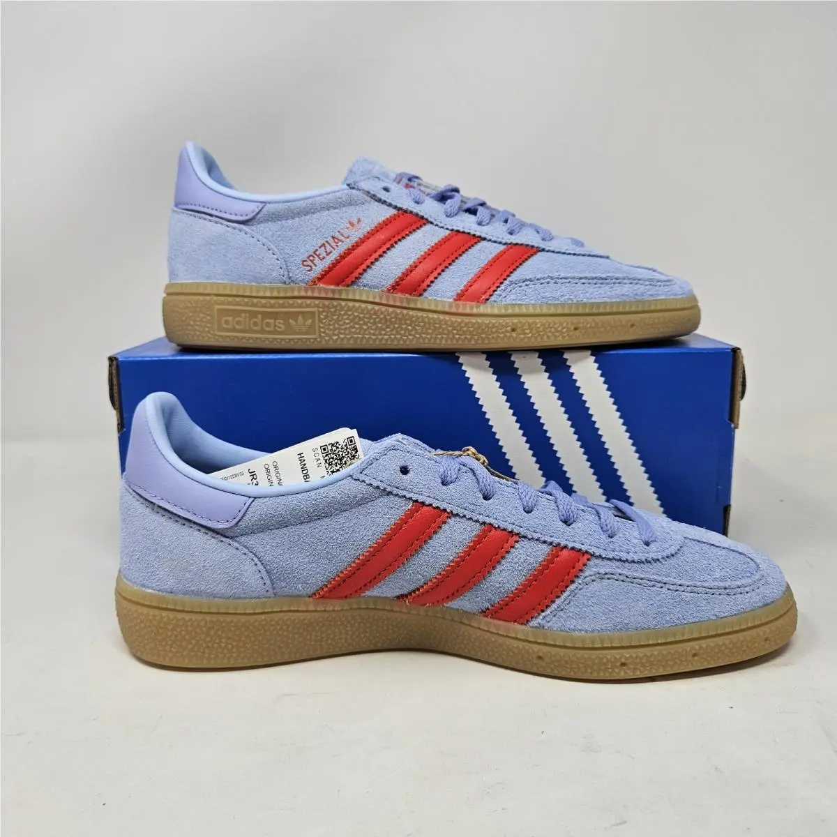 Adidas shoes - adidas Handball Spezial - Handball Spezial - JR3639 - Glow Blue - Red 0