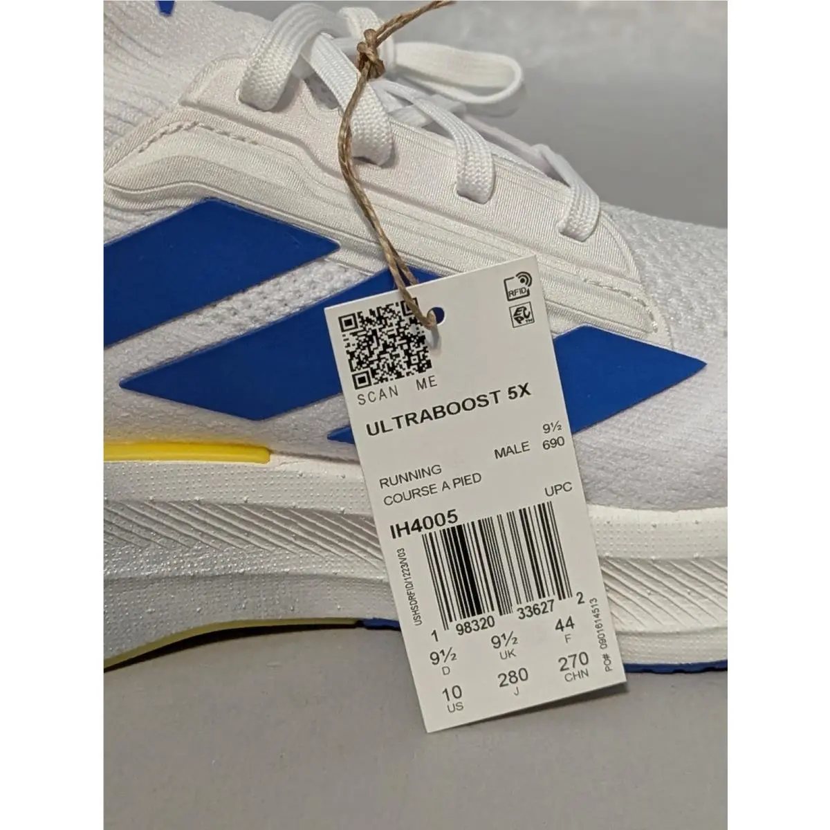 Adidas shoes - adidas Ultraboost 5X - Ultraboost - IH4005 - White (UPC: 198320336272) 4