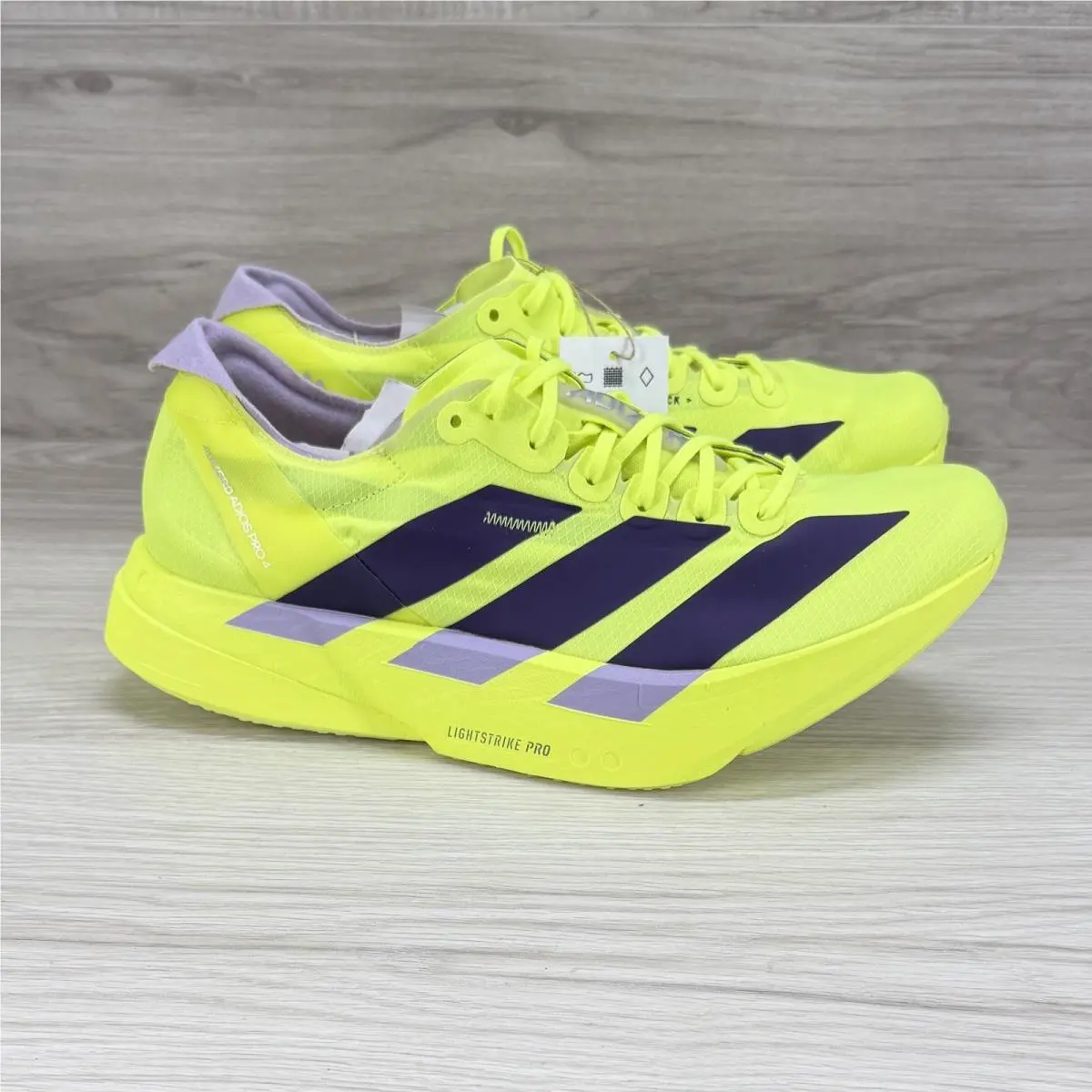 Adidas shoes - adidas Adizero Adios Pro 4 - JP6623 - Yellow, Manufacturer: Solar Yellow/Aura Plum/Powder Plum 1