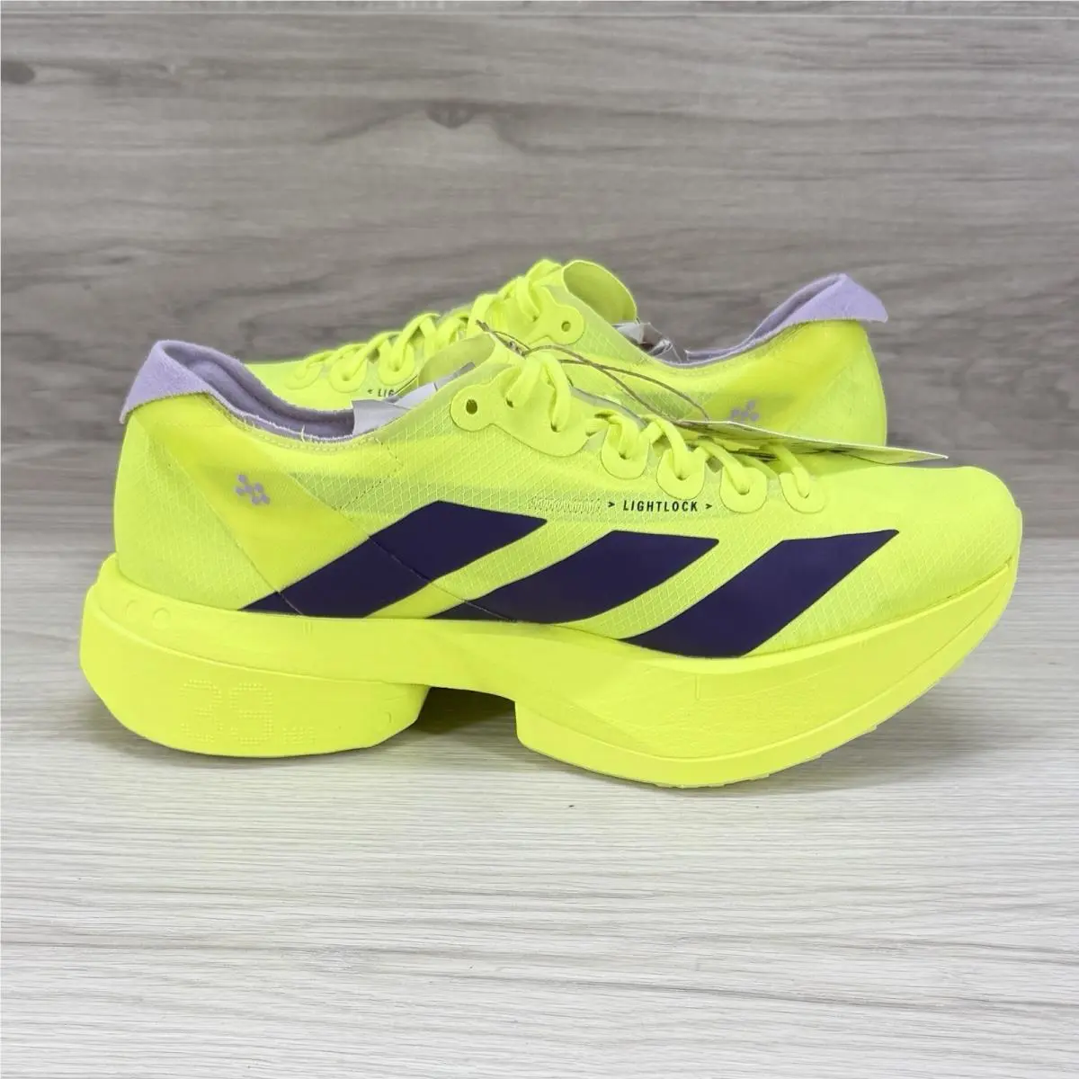 Adidas shoes - adidas Adizero Adios Pro 4 - JP6623 - Yellow, Manufacturer: Solar Yellow/Aura Plum/Powder Plum 4