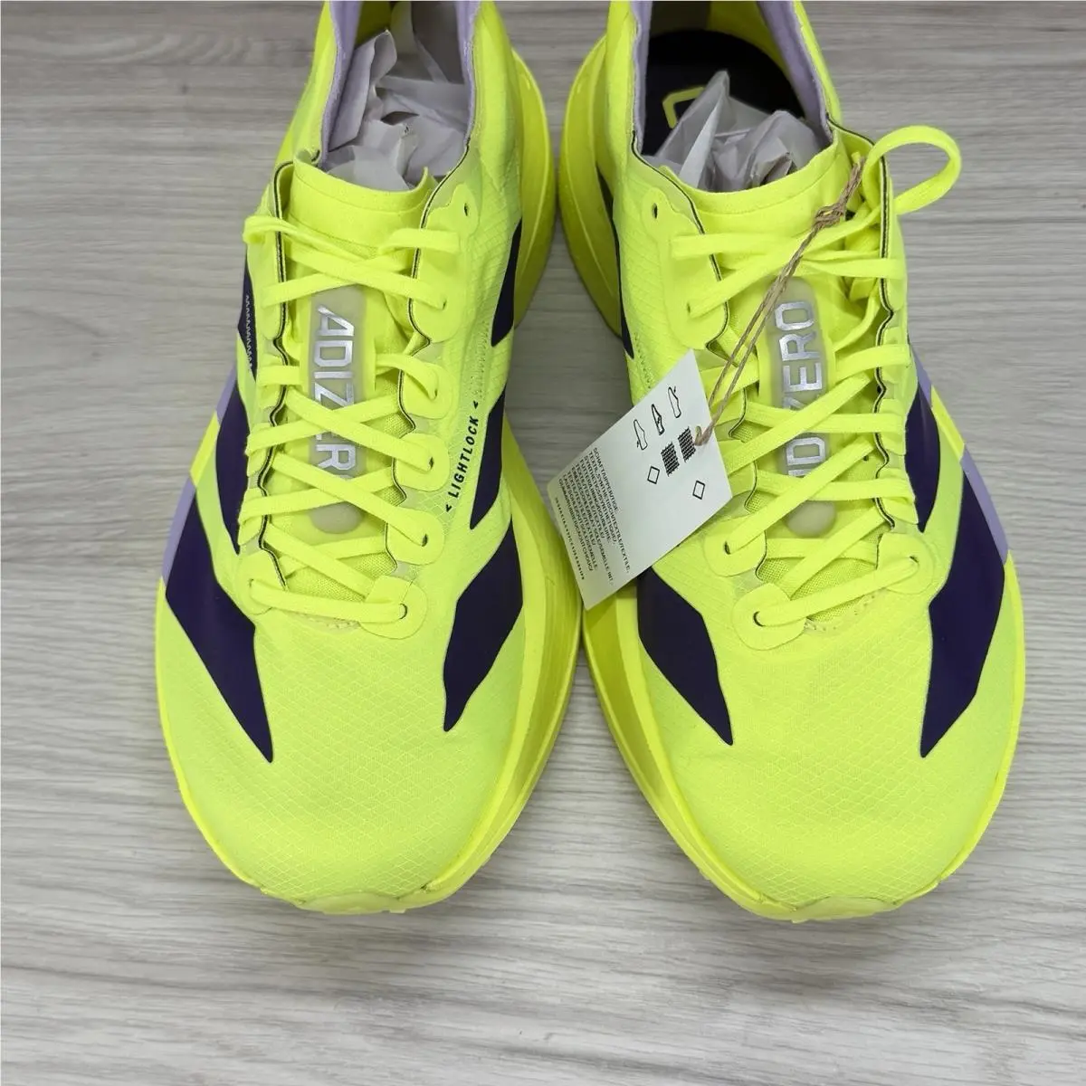 Adidas shoes - adidas Adizero Adios Pro 4 - JP6623 - Yellow, Manufacturer: Solar Yellow/Aura Plum/Powder Plum 3
