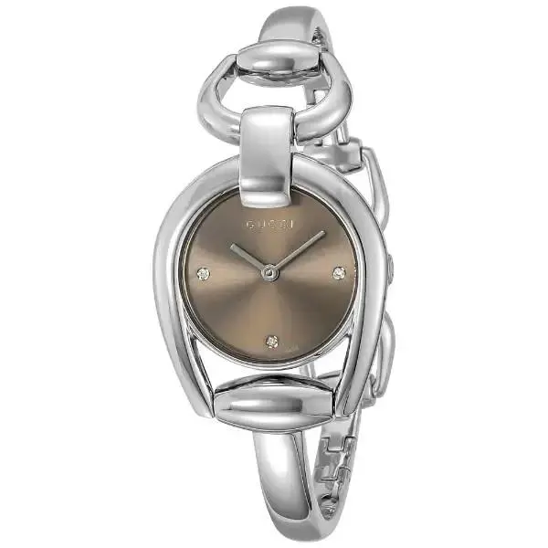 YA139509 Horsebit 28MM Women`s Stainless Steel Watch by Gucci