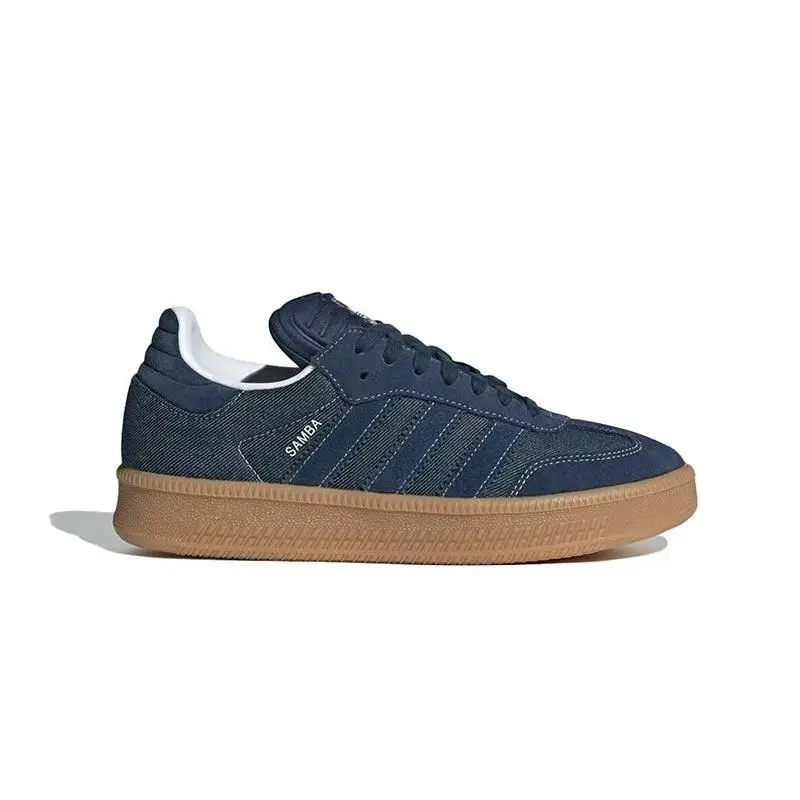 6.5M / 7.5W - Men`s Adidas Samba Xlg Shoes `blue` JQ7441