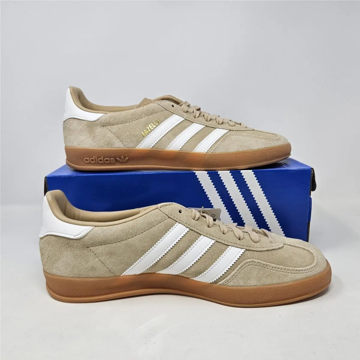 Adidas shoes - adidas Gazelle Indoor - Gazelle Indoor - HQ5154 - Beige (UPC: 198321924096) 0