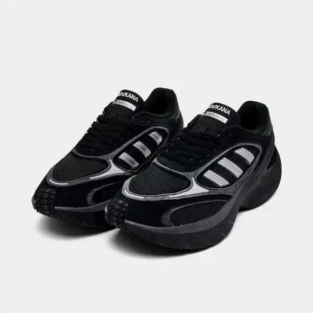 Adidas Originals Adizero Goukana Mens Casual Shoes KJ7379 Black Silver Sz 11