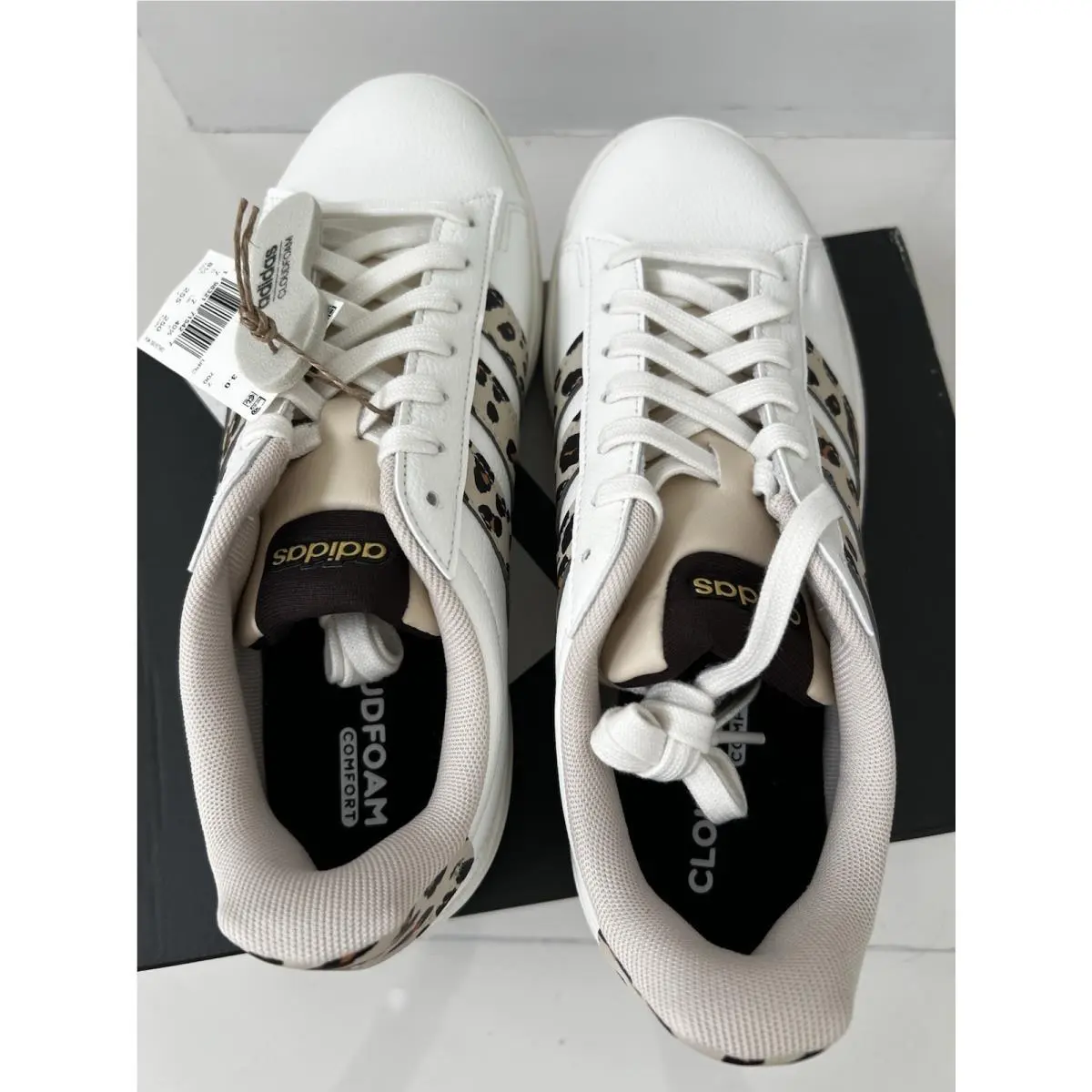 Adidas shoes - adidas Grand Court 3.0 - Grand Court - KI3322 - White, Beige, Brown, Black 9