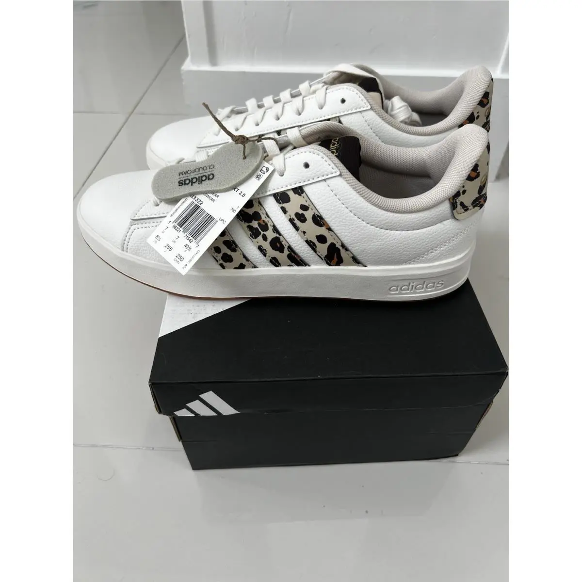Adidas shoes - adidas Grand Court 3.0 - Grand Court - KI3322 - White, Beige, Brown, Black 7