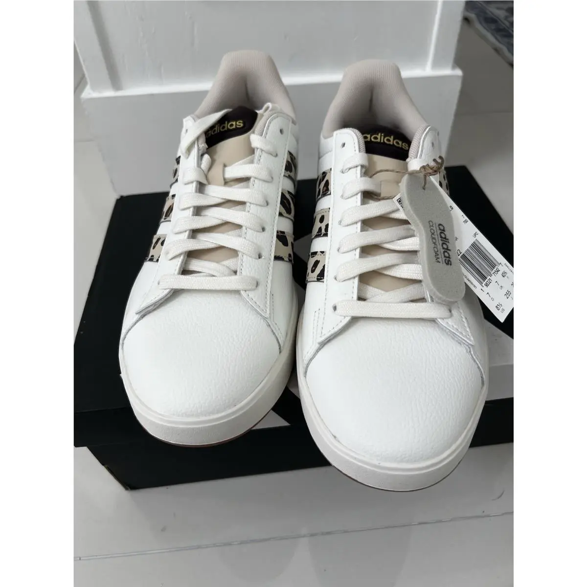 Adidas shoes - adidas Grand Court 3.0 - Grand Court - KI3322 - White, Beige, Brown, Black 5