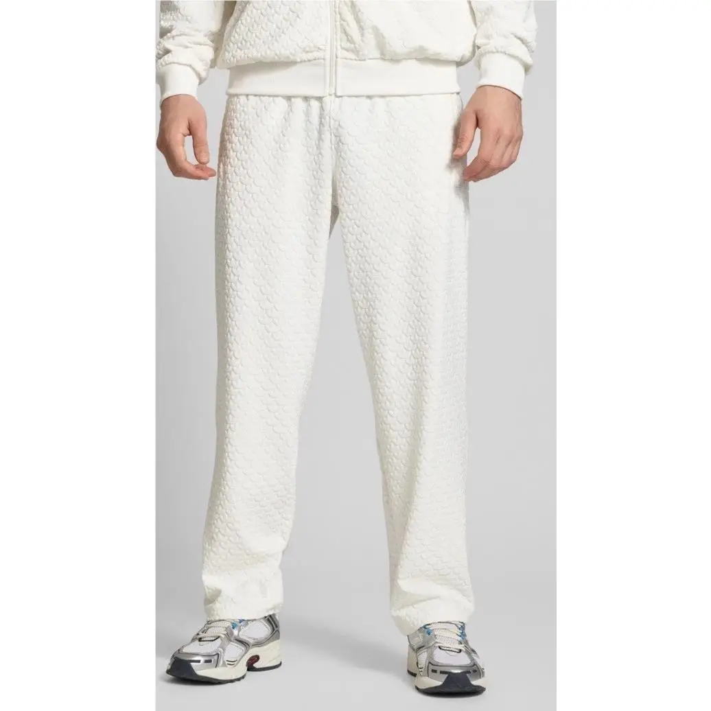 Originals Q12 Monogram Track Pants Men`s L Cloud White Trefoil JP4429 by Adidas
