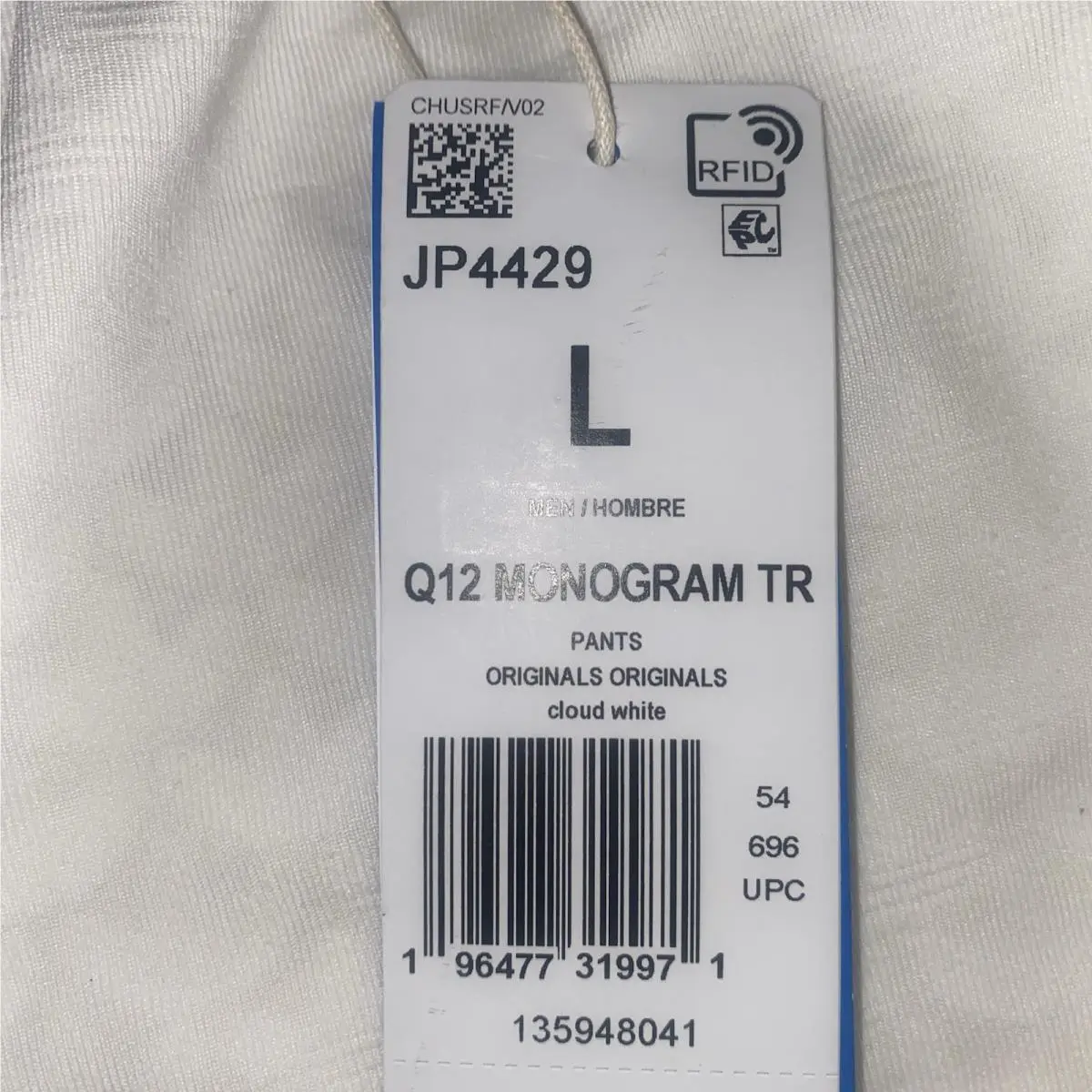 Adidas clothing - adidas Originals Q12 Monogram - Originals Monogram - JP4429 - Ivory 7