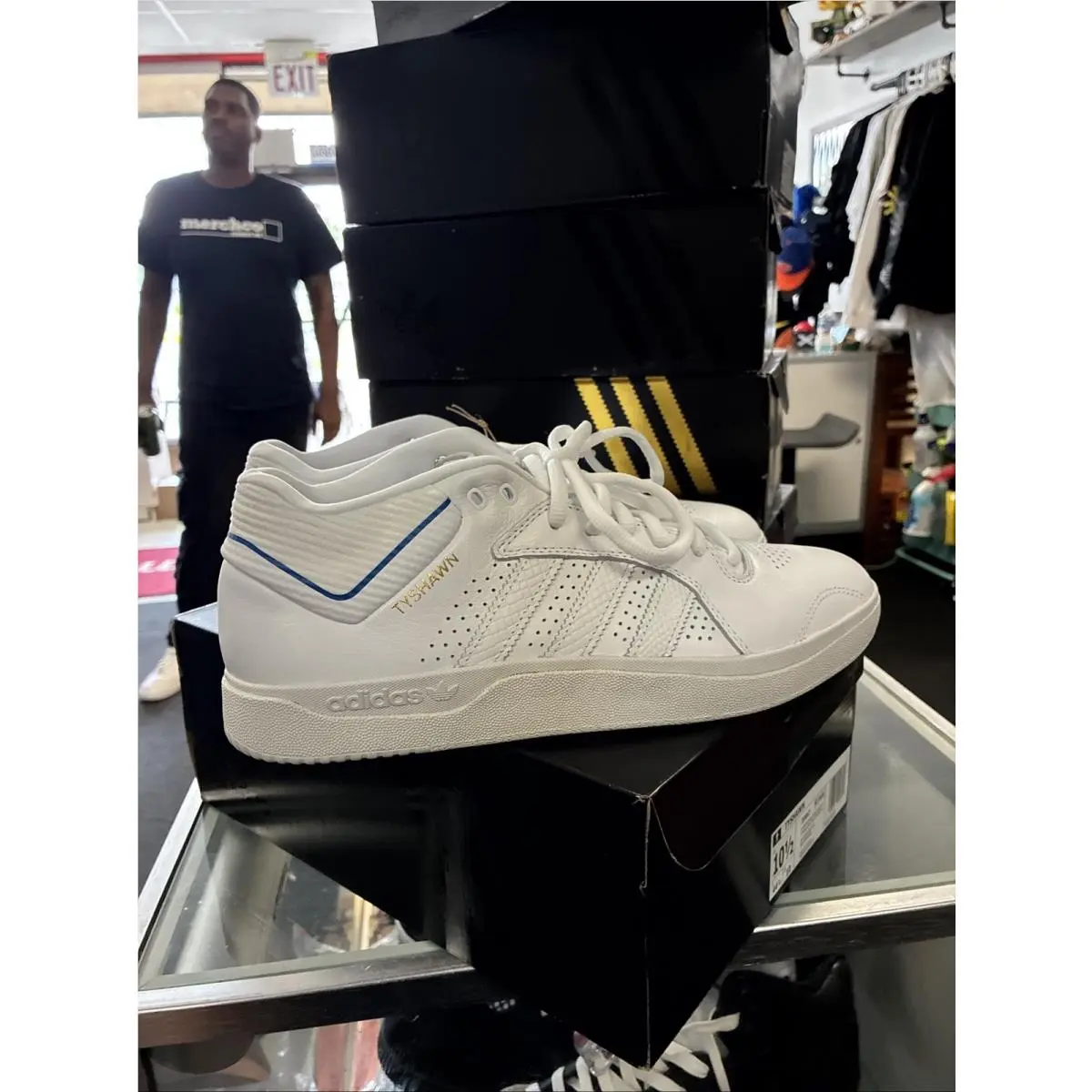 Adidas shoes - adidas Tyshawn - Tyshawn - JI0867 - White 3
