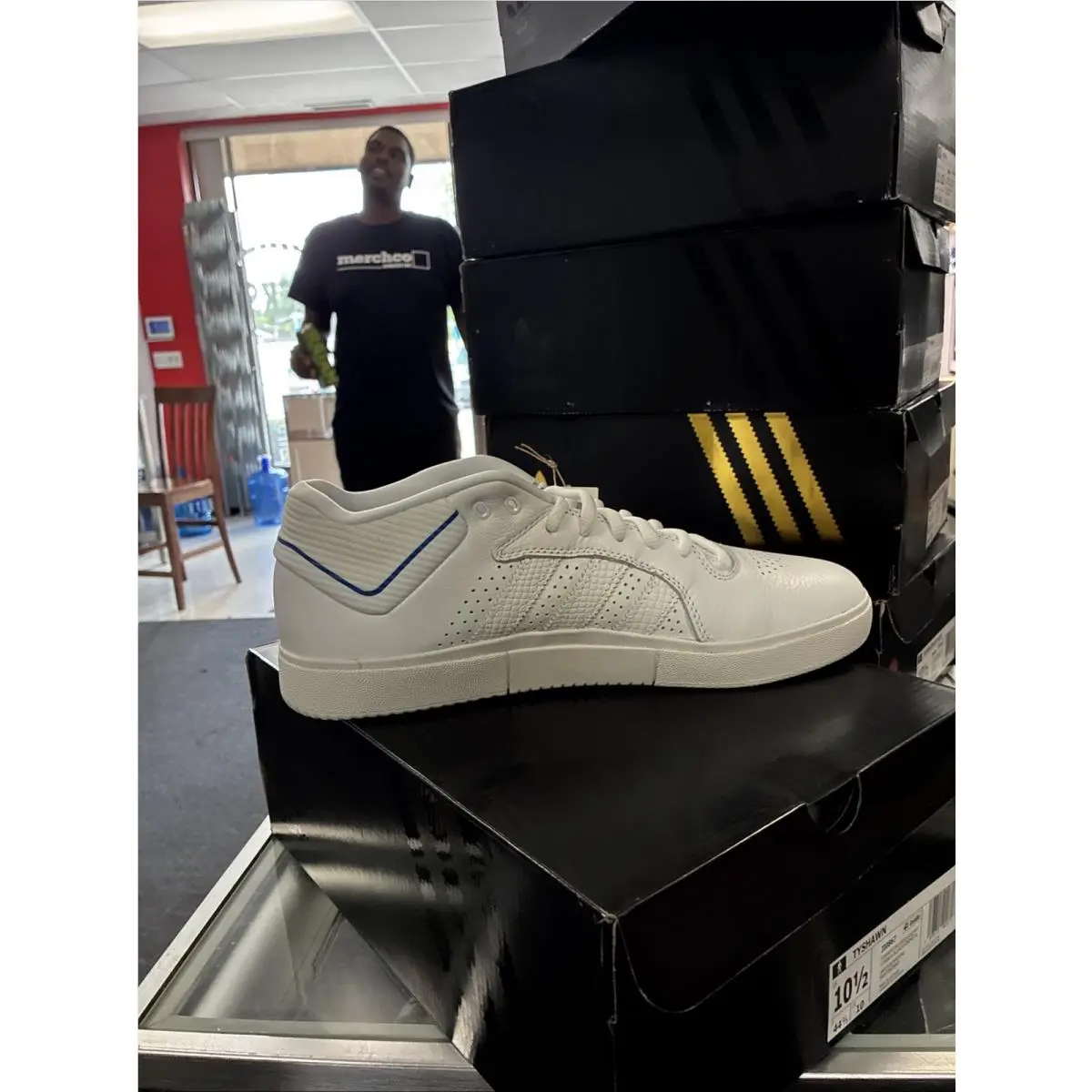 Adidas shoes - adidas Tyshawn - Tyshawn - JI0867 - White 4