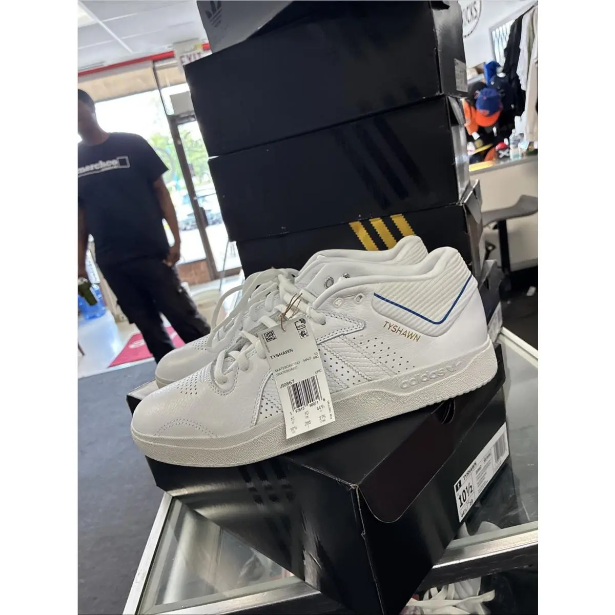 Adidas shoes - adidas Tyshawn - Tyshawn - JI0867 - White 7
