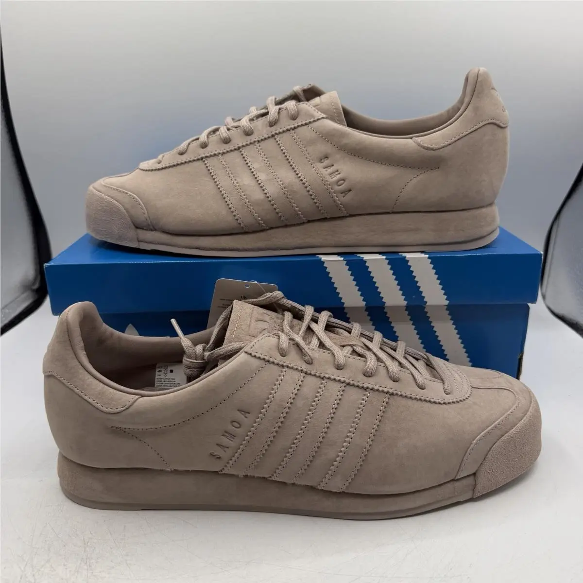 Oyster Holdings Vintage Samoa Pigskin Shoes Mens Sz 12 Pantone B27735 by Adidas