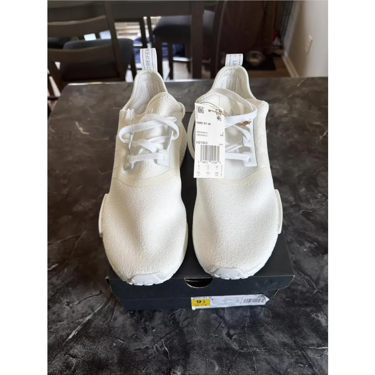 NMD_R1 V2 White Boost W Women’s Sz 9.5 EU 42 by Adidas