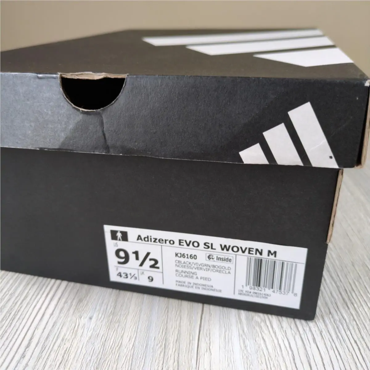 Adidas shoes - adidas Adizero Evo SL - Adizero Evo - KJ6160 - Black 5