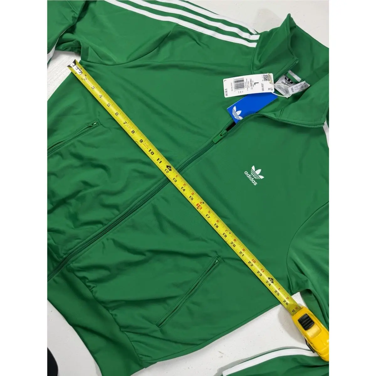 Adidas clothing - adidas Firebird TT - Firebird - JD0183 - Green, White 9