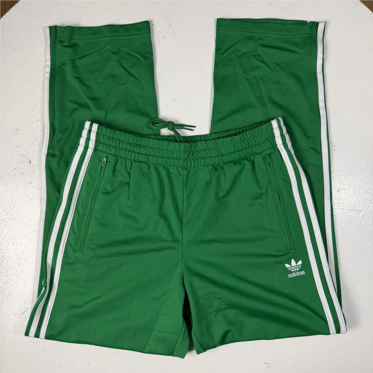 Adidas clothing - adidas Firebird TT - Firebird - JD0183 - Green, White 5