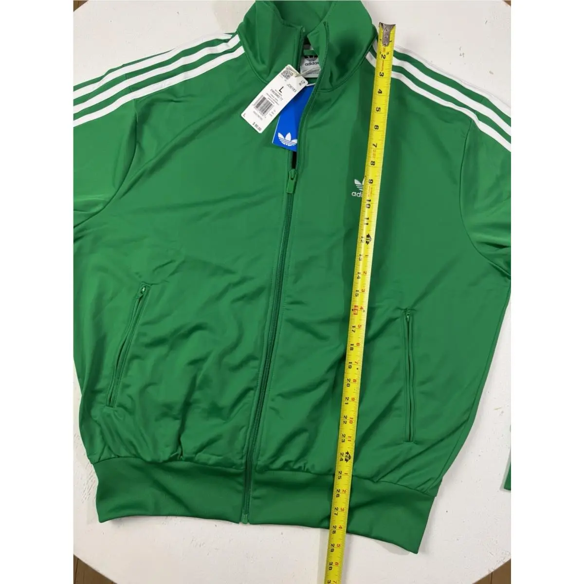 Adidas clothing - adidas Firebird TT - Firebird - JD0183 - Green, White 10