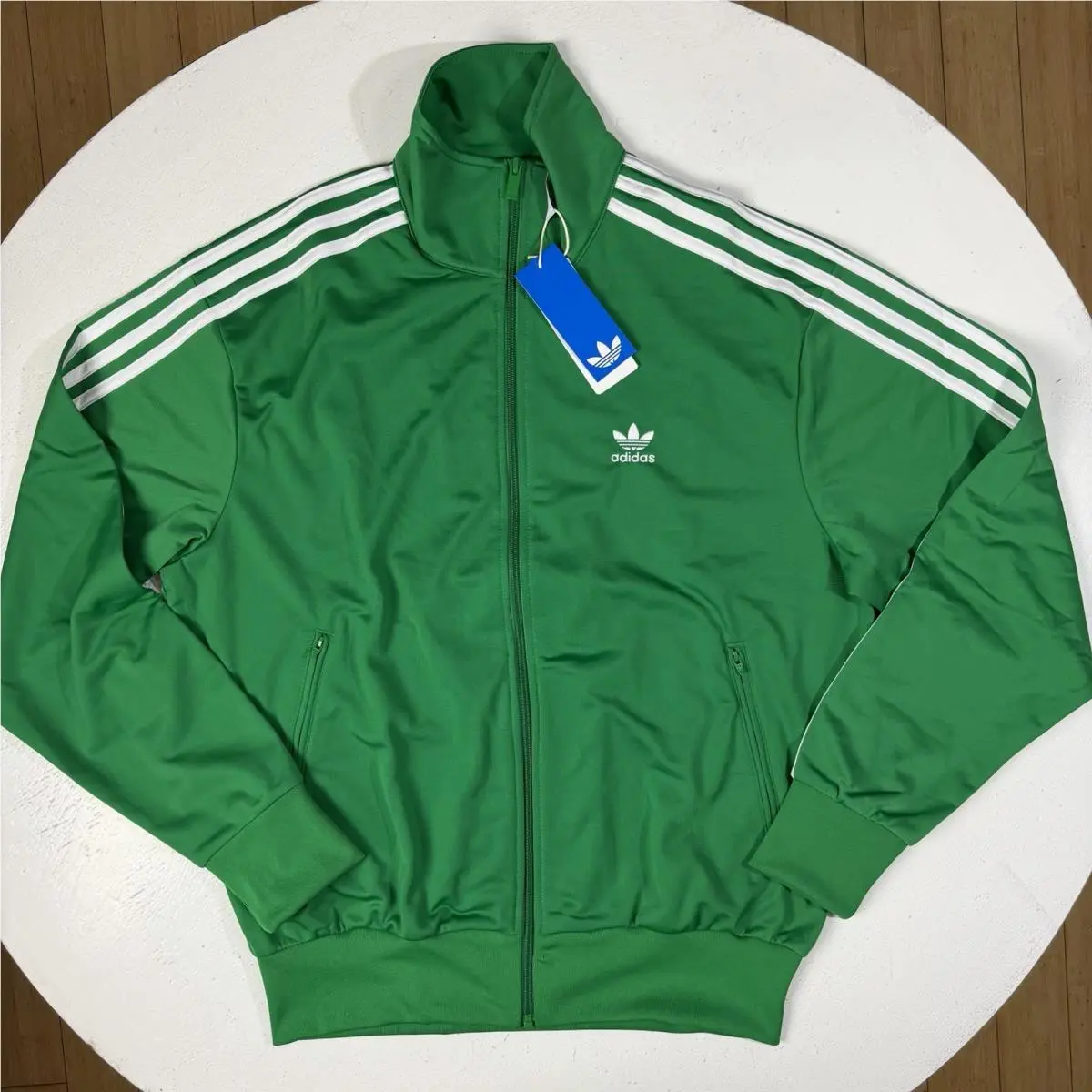 Adidas clothing - adidas Firebird TT - Firebird - JD0183 - Green, White 11