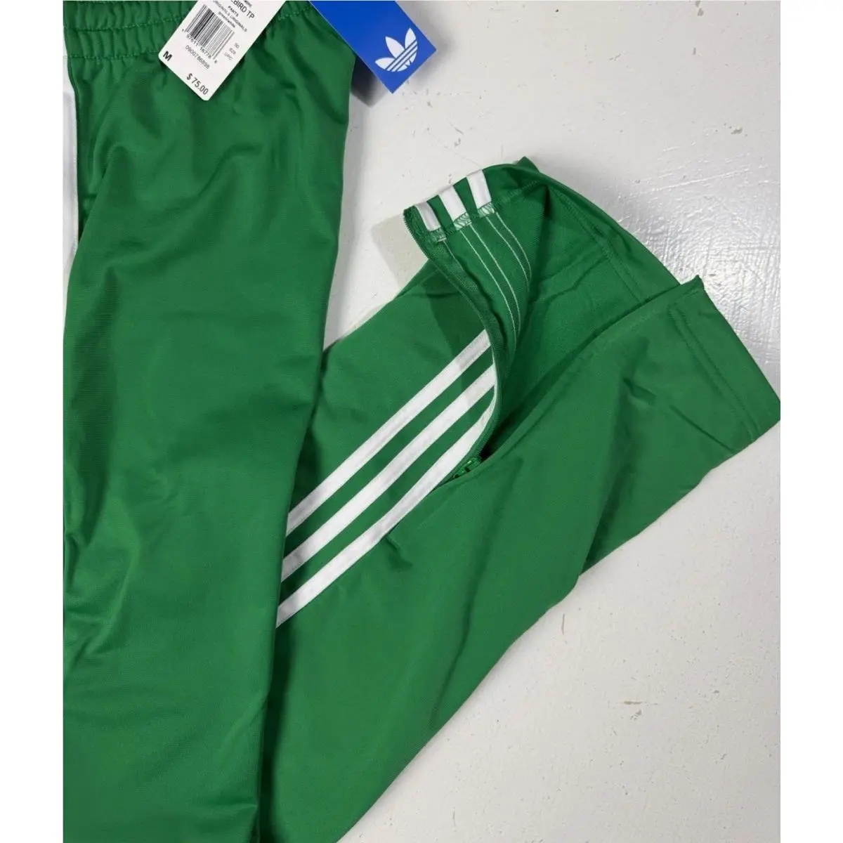 Adidas clothing - adidas Firebird TT - Firebird - JD0183 - Green, White 6