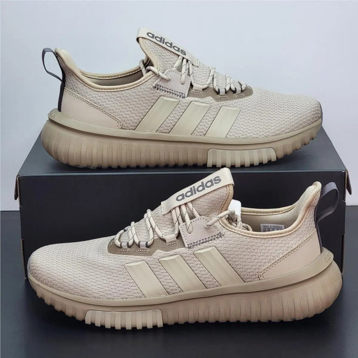 Kaptir 4.0 Men`s Size 10.5 Running Shoes Brown Athletic Footwear Sneakers by Adidas