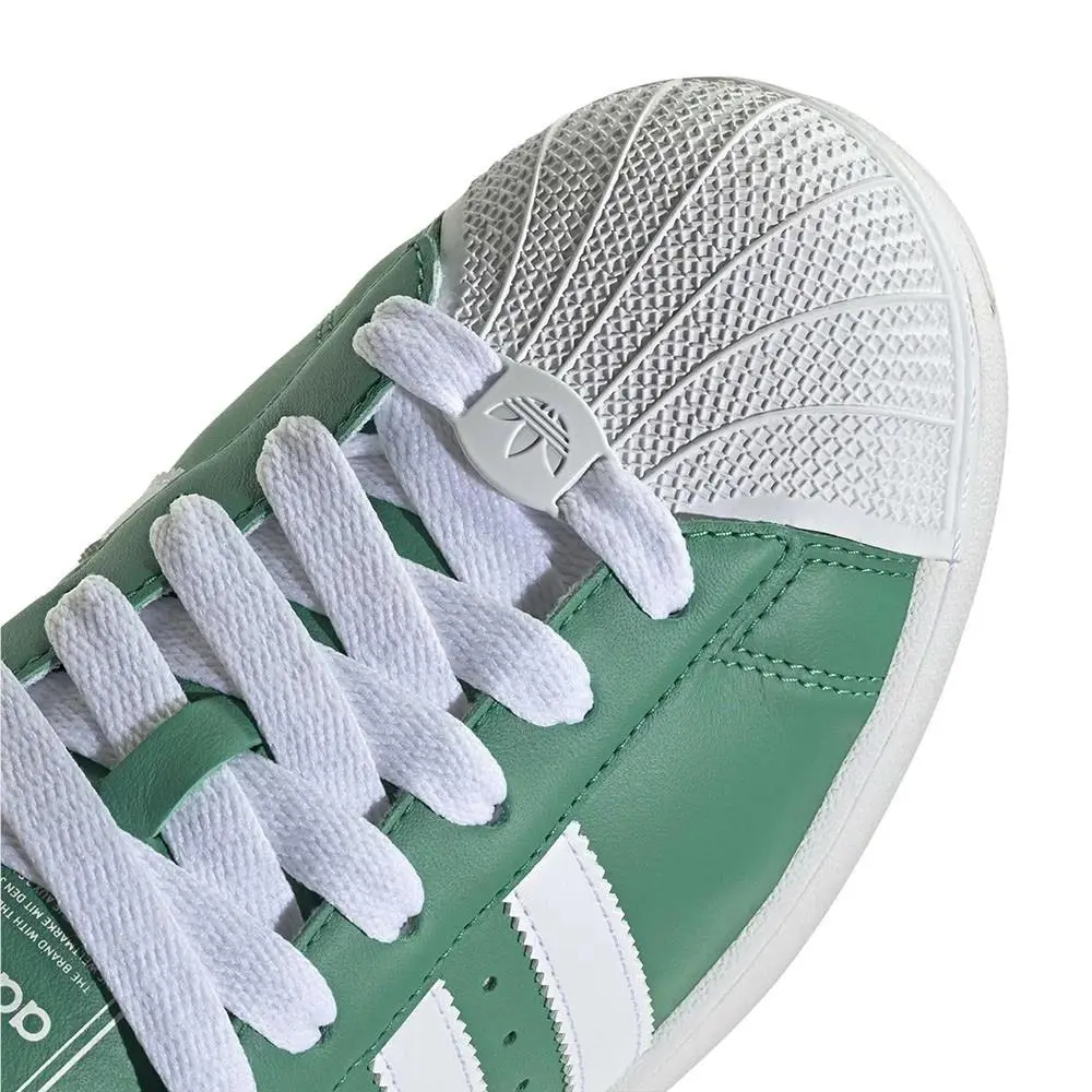 Adidas shoes - adidas Superstar Ii - Superstar - JI3076 - Green/White 3