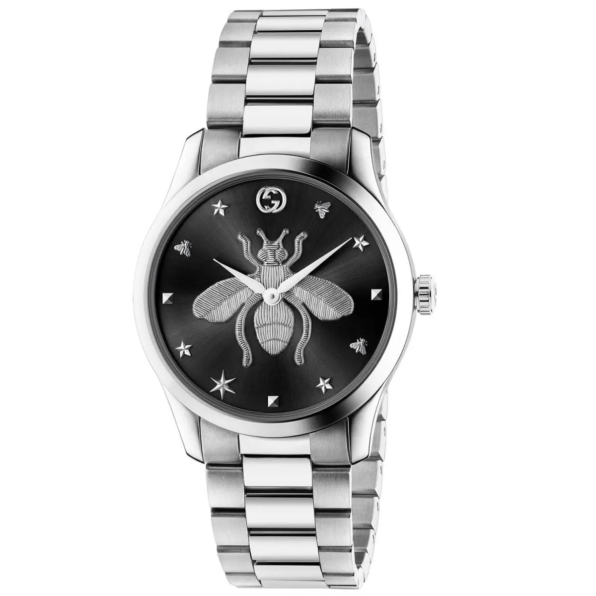Women`s G-timeless Black Dial Watch - YA1265024 by Gucci