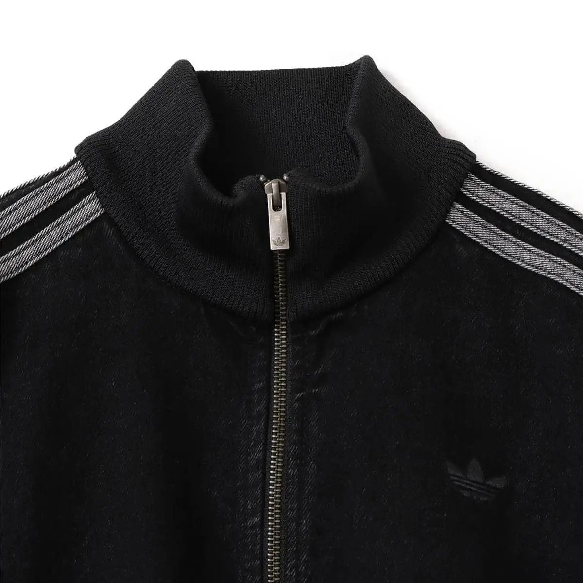Adidas clothing - adidas Firebird Track Top Denim - JD3110 - Black 8
