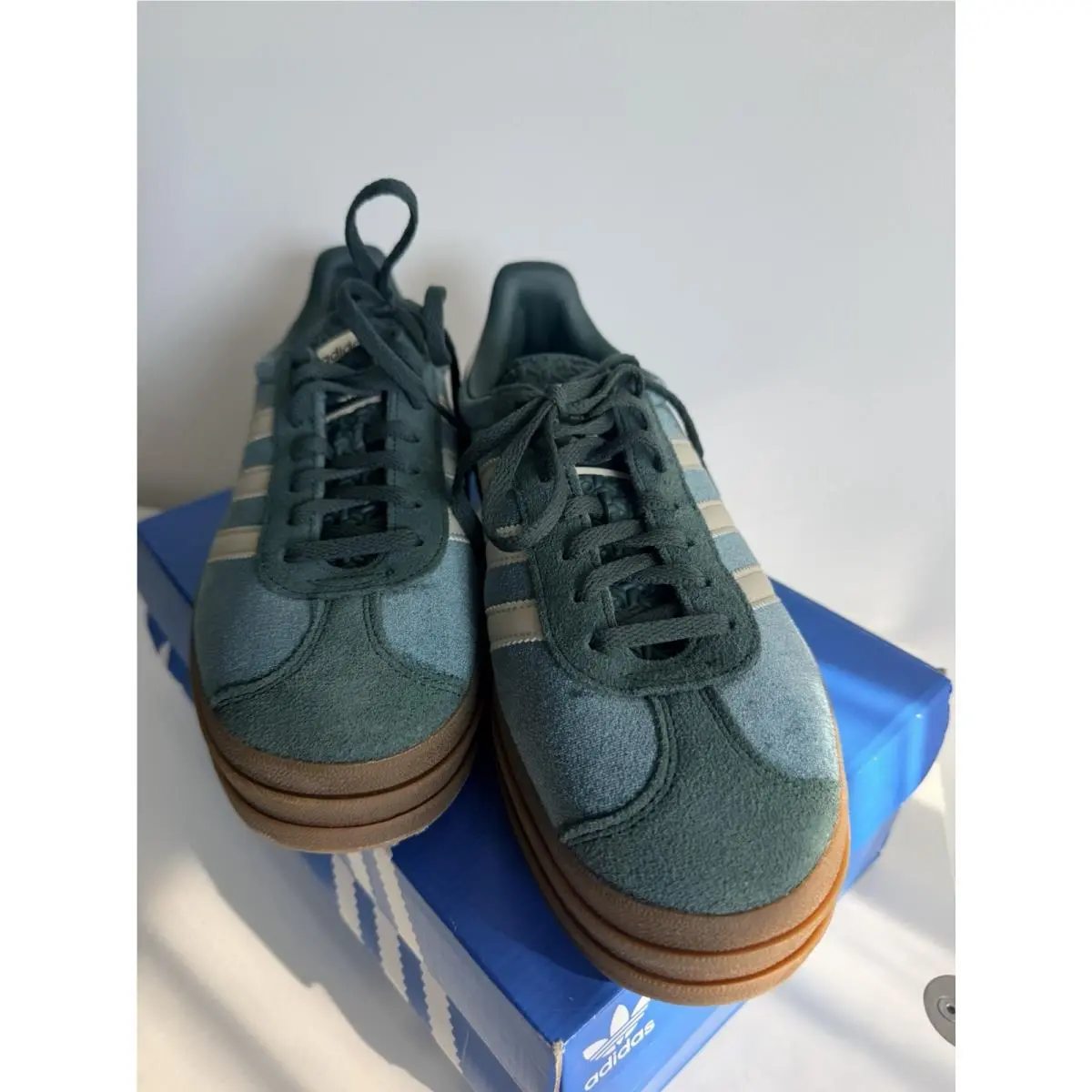 Adidas shoes - adidas Gazelle - Gazelle - IG4391 - Green, Manufacturer: Mineral Green/Putty Grey/Mineral Green 3