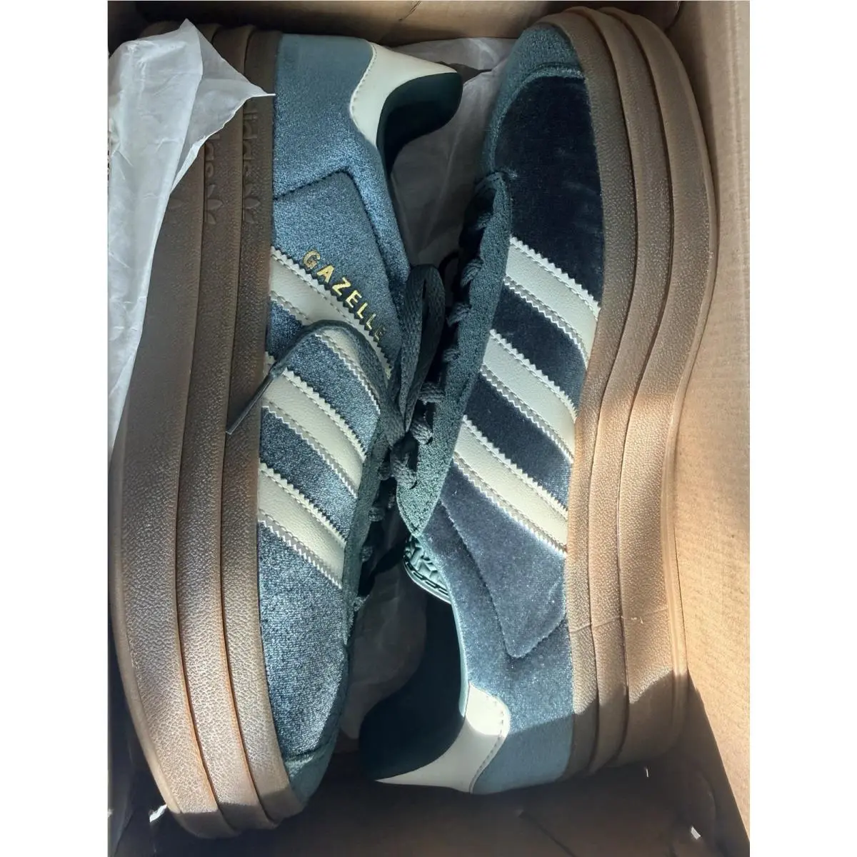 Adidas shoes - adidas Gazelle - Gazelle - IG4391 - Green, Manufacturer: Mineral Green/Putty Grey/Mineral Green 4