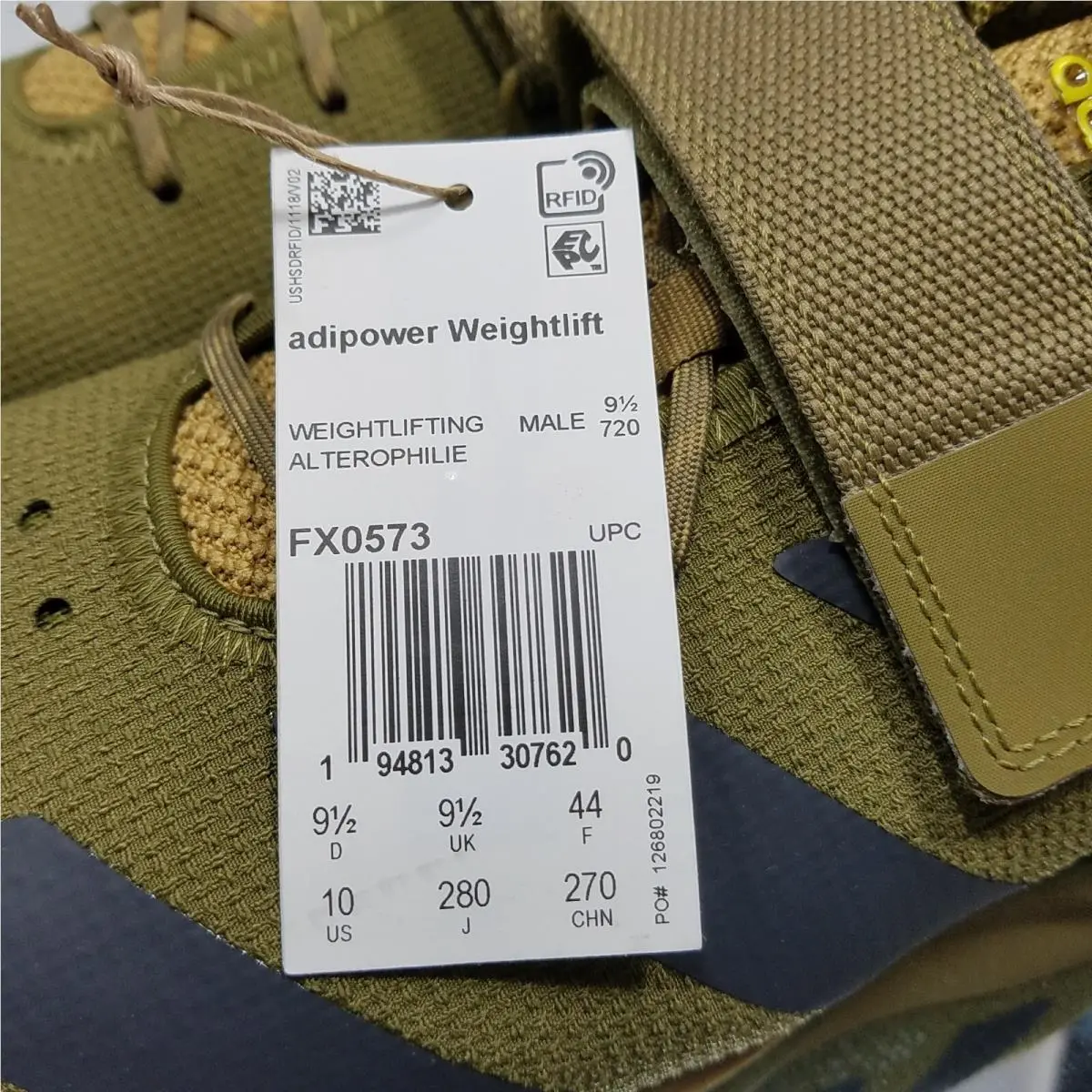 Adidas shoes - adidas Adipower Weightlifting 2 - Adipower Weightlifting - FX0573 - Green 10