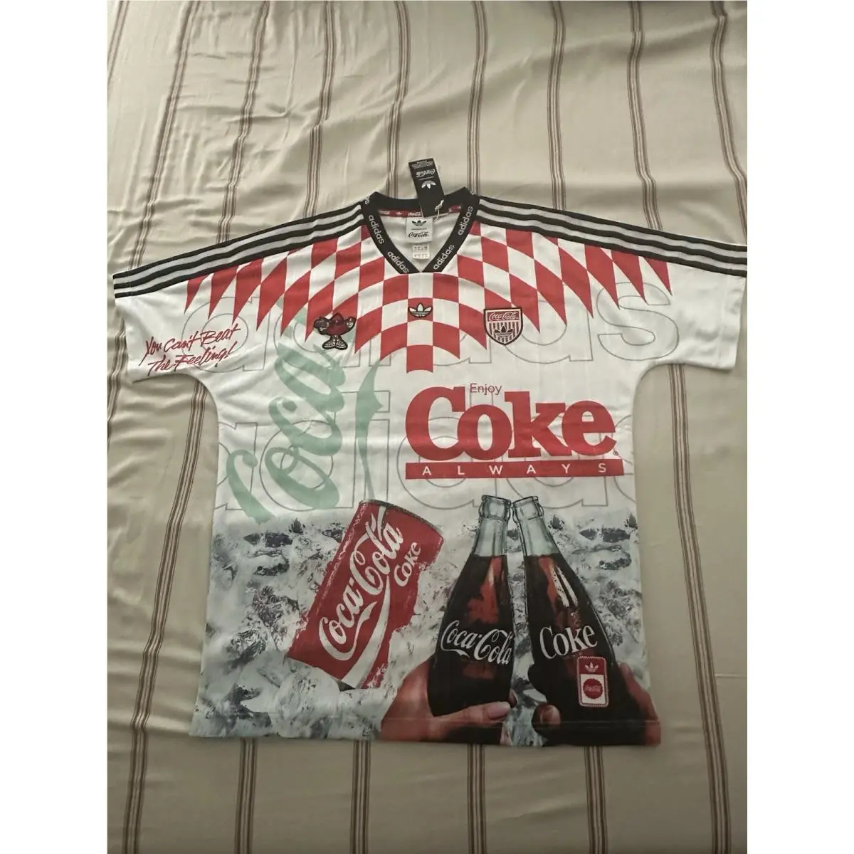 Originals X Coca-cola Classic Sport Mash-up Jersey KY2106 Men’s Size L by Adidas