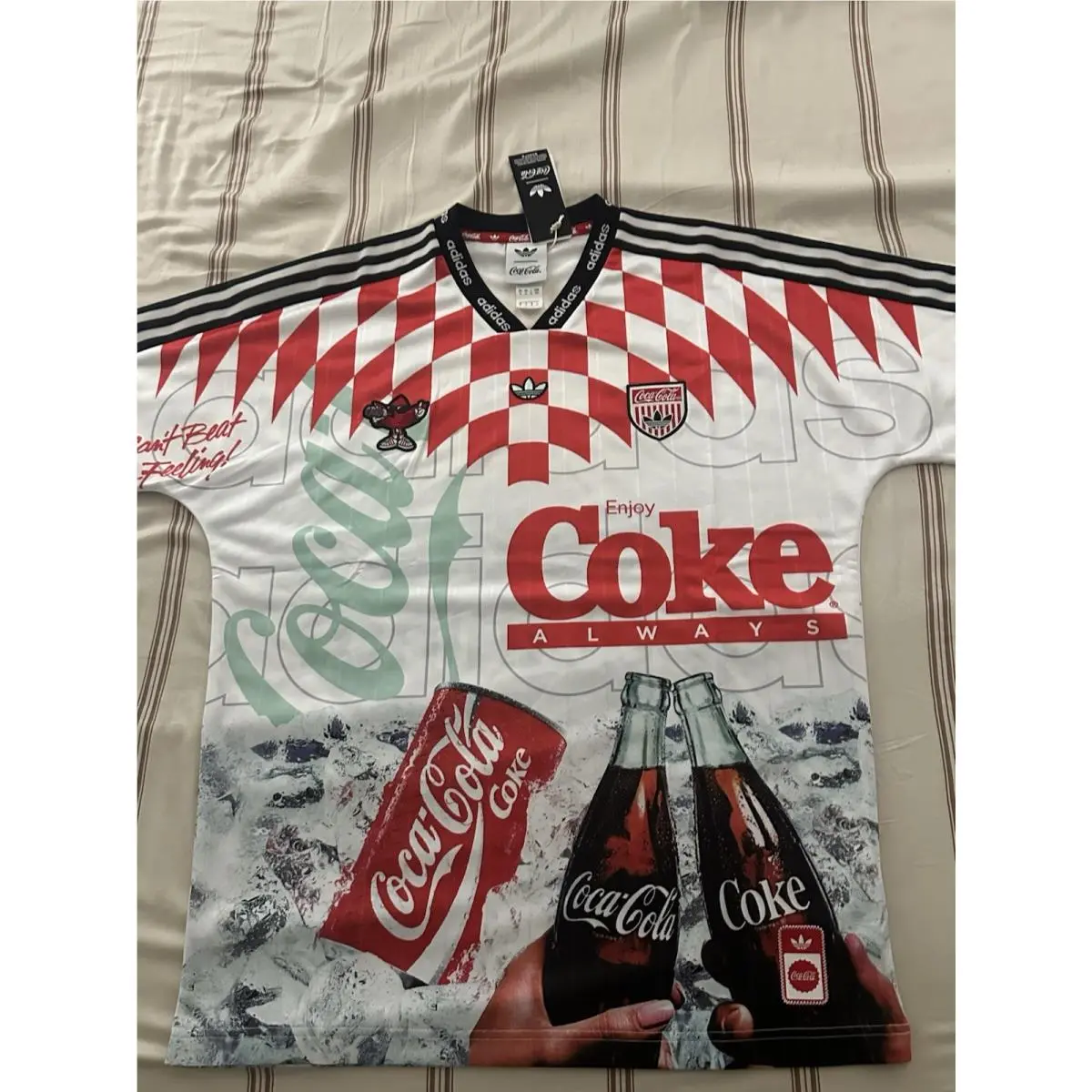 Adidas clothing - Originals X Coca-Cola Classic Sport Mash-Up - KY2106 - Multicolor (UPC: 0197617847576) 0