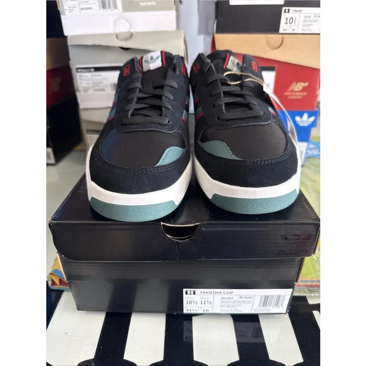 Adidas Tekkira Cup JS4307 Black Pretea Betsca Mens Sneakers Size 10.5