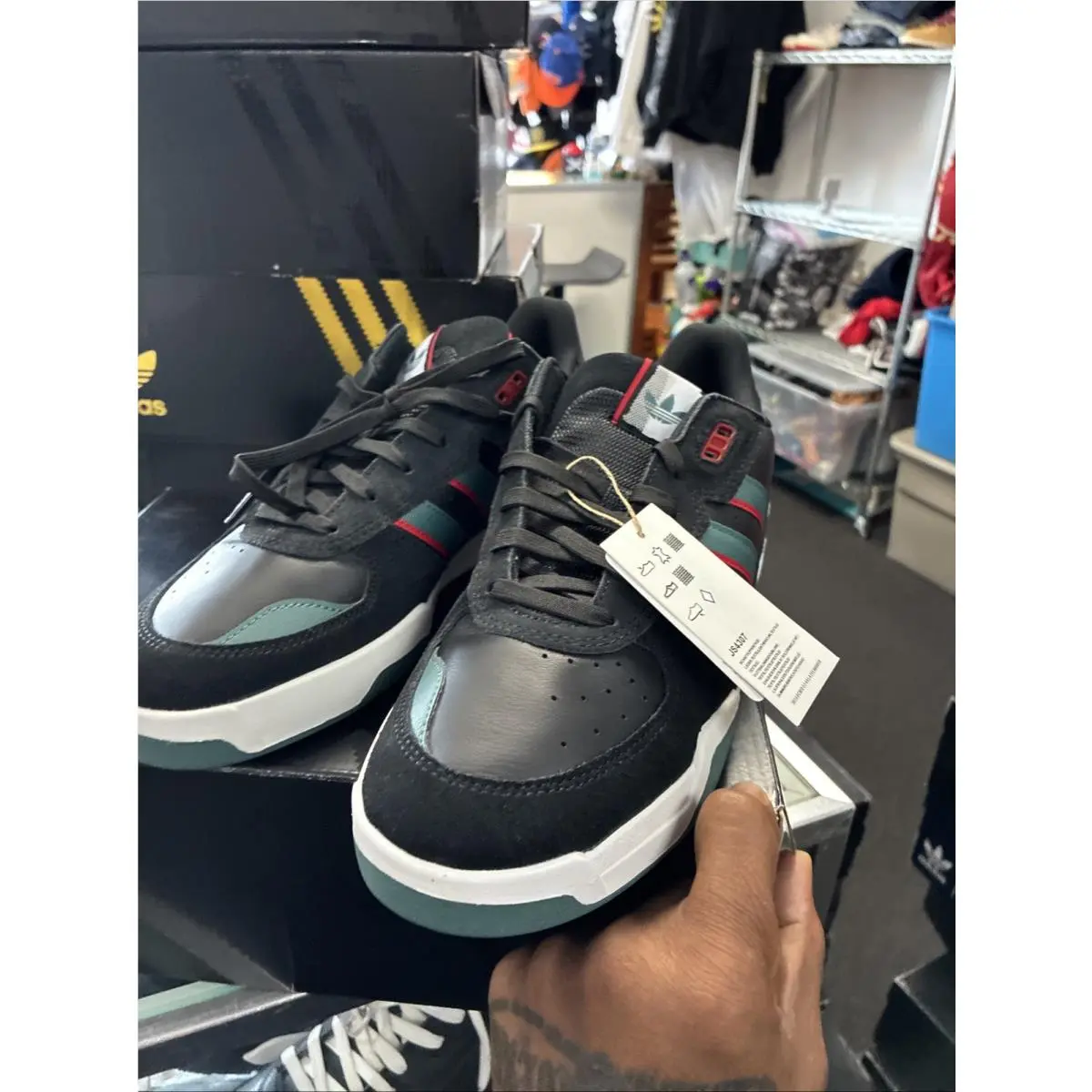 Adidas shoes - adidas Tekkira Cup - Tekkira Cup - JS4307 - Black 11