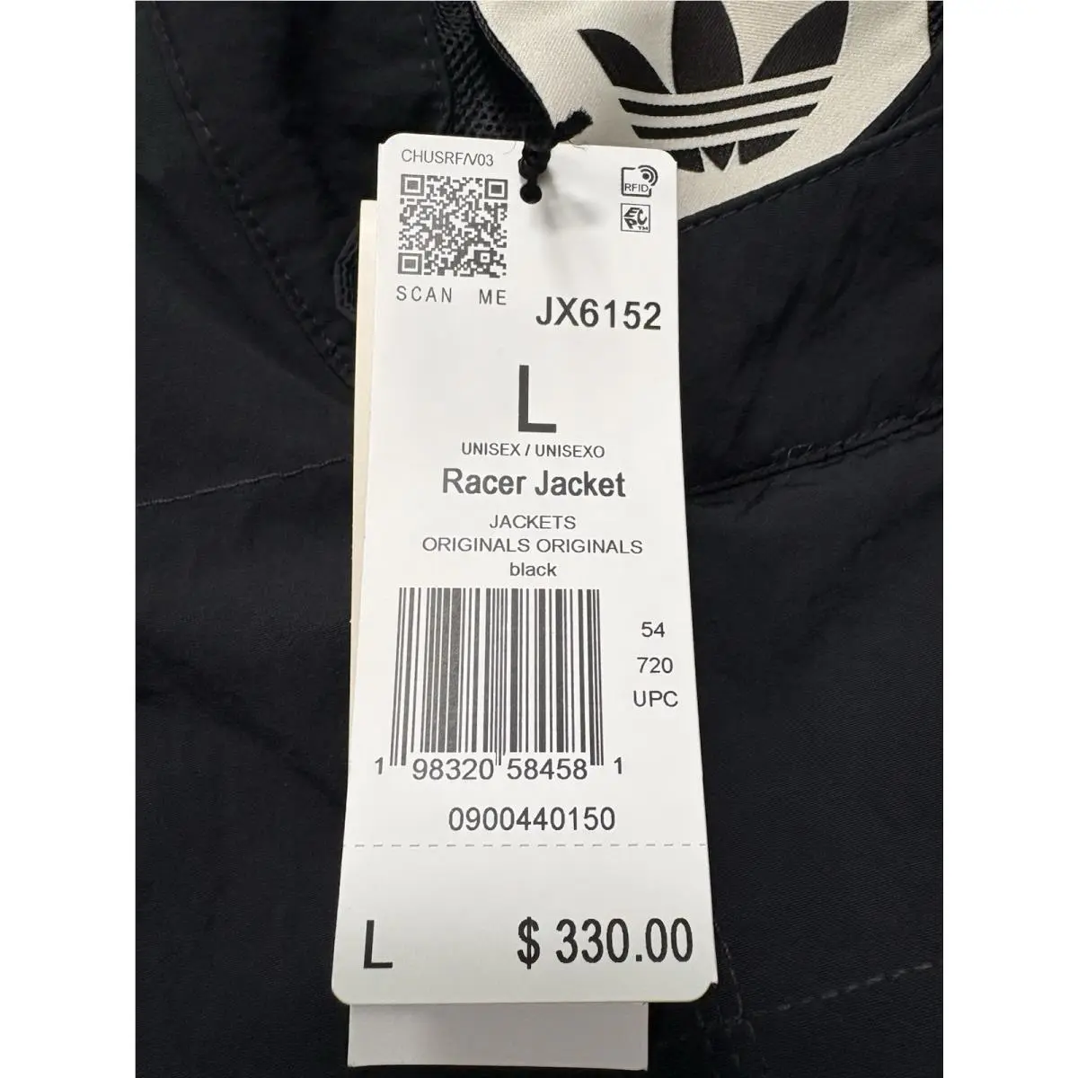 Adidas clothing - Adidas LA Motor Ave - Motor Ave - JX6152 - Black 2