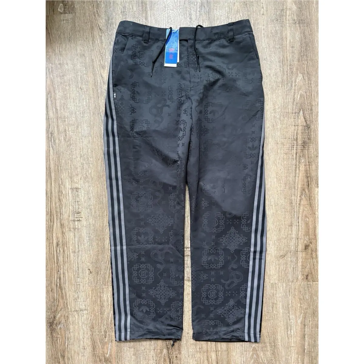 Clot Lunar Year Print Pants Black Men’s Sz Small JD3541 by Adidas