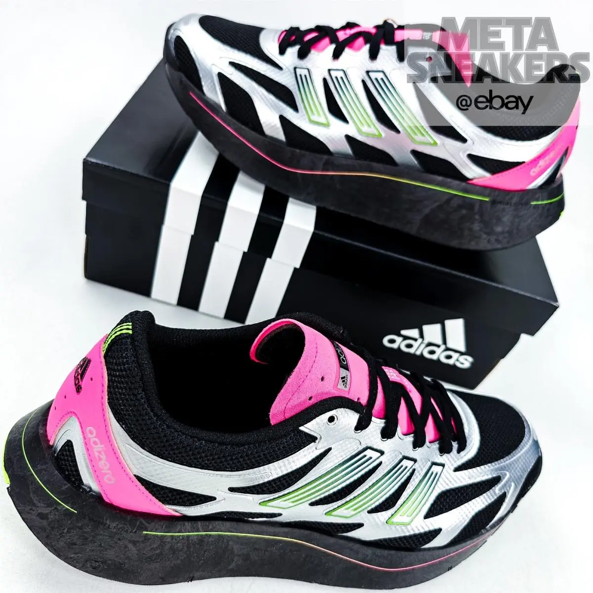 Adidas shoes - Adidas Adizero Aruku - Adizero Aruku - JQ2110 - Black 10
